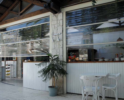 Kuşadası Tente Pergola, Şeffaf Stor Modeli 3 Kuşadası Tente Pergola, Şeffaf Stor Modeli 3