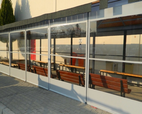 Kuşadası Tente Pergola, Şeffaf Stor Modeli 5 Kuşadası Tente Pergola, Şeffaf Stor Modeli 5