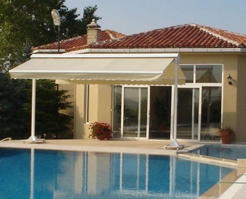 Kuşadası Tente Pergola, T-Modül Tente Modeli 3 Kuşadası Tente Pergola, T-Modül Tente Modeli 3
