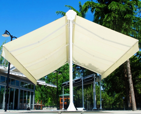 Kuşadası Tente Pergola, T-Modül Tente Modeli 5 Kuşadası Tente Pergola, T-Modül Tente Modeli 5