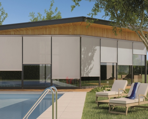 Kuşadası Tente Pergola, Zip Perde Model 3