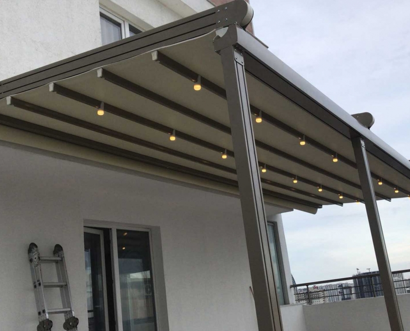 kuşadası pergola tente